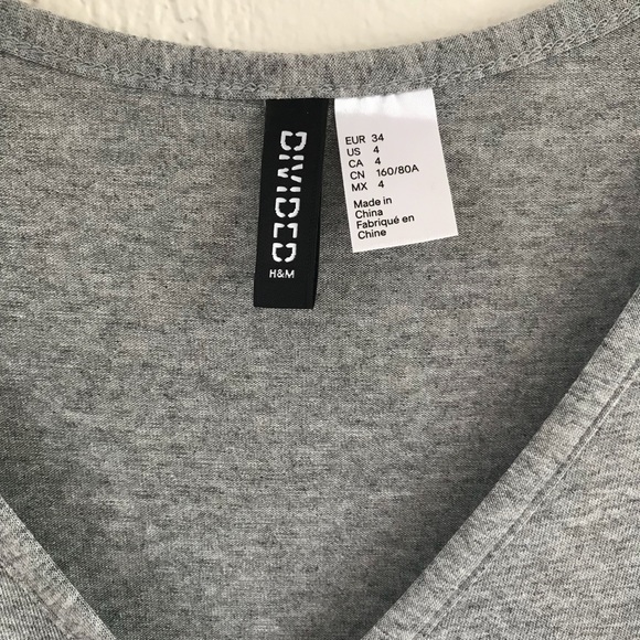 NWOT Gray Long Sleeved Dress - Picture 2 of 4